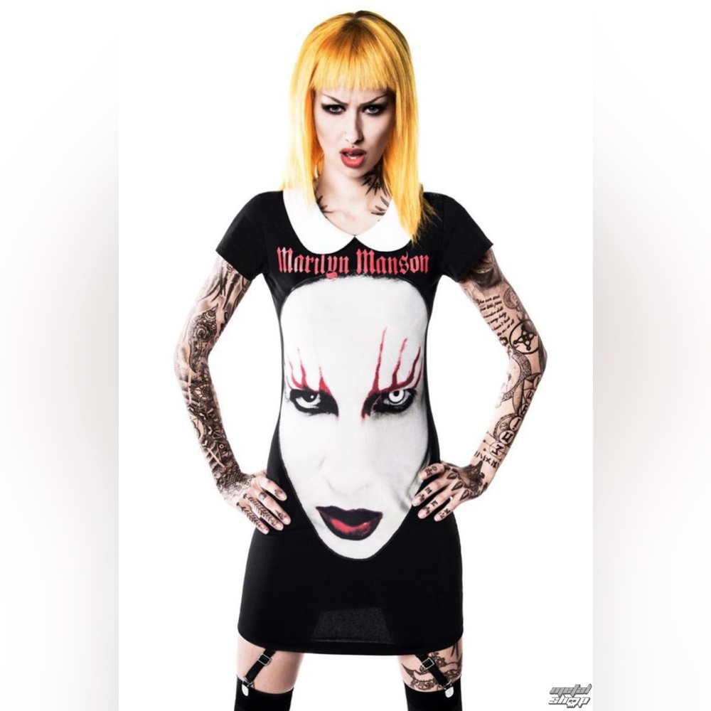 Killstar Marilyn Manson Bodycon Dress